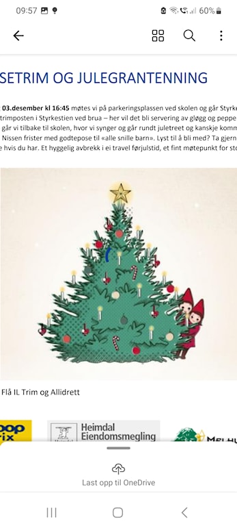 Nissetrim og julegrantenning - 1. søndag i advent